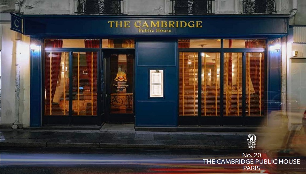 THE CAMBRIDGE PUBLIC HOUSE, PARIS BRITISH HEART, FRENCH SPIRIT BY FEATURE DESK